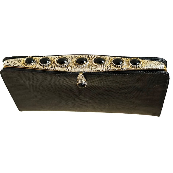 Amazing  Manon Vintage Clutch 1950 - Picture 9 of 9